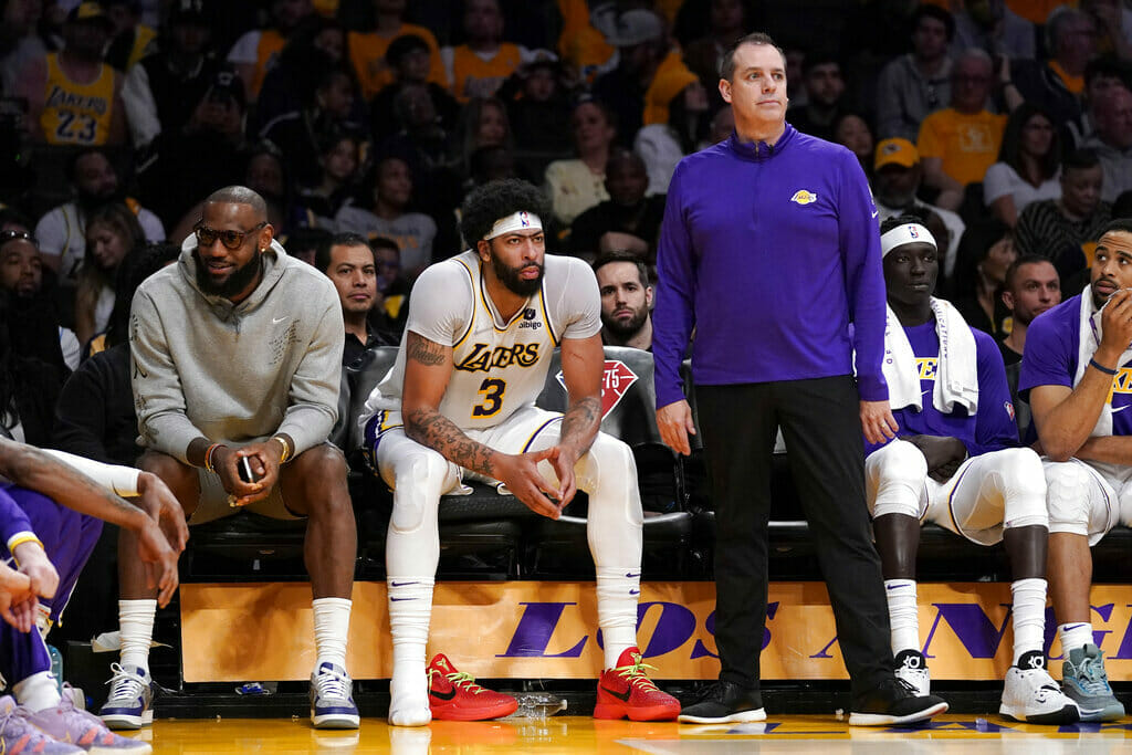 Frank Vogel, Anthony Davis, LeBron James - 3 reasons why the Los Angeles Lakers have failed in the NBA this season.