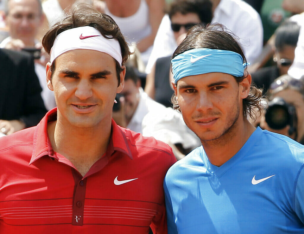 Rafael Nadal le gana el duelo particular a Federer por 24-16