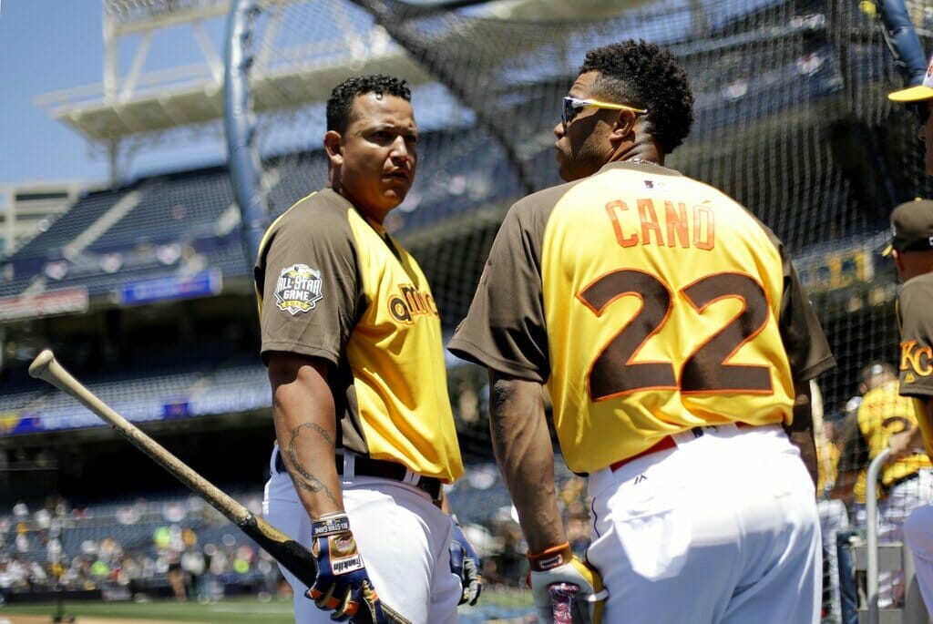 Robinson Canó y Miguel Cabrera tienen 39 años