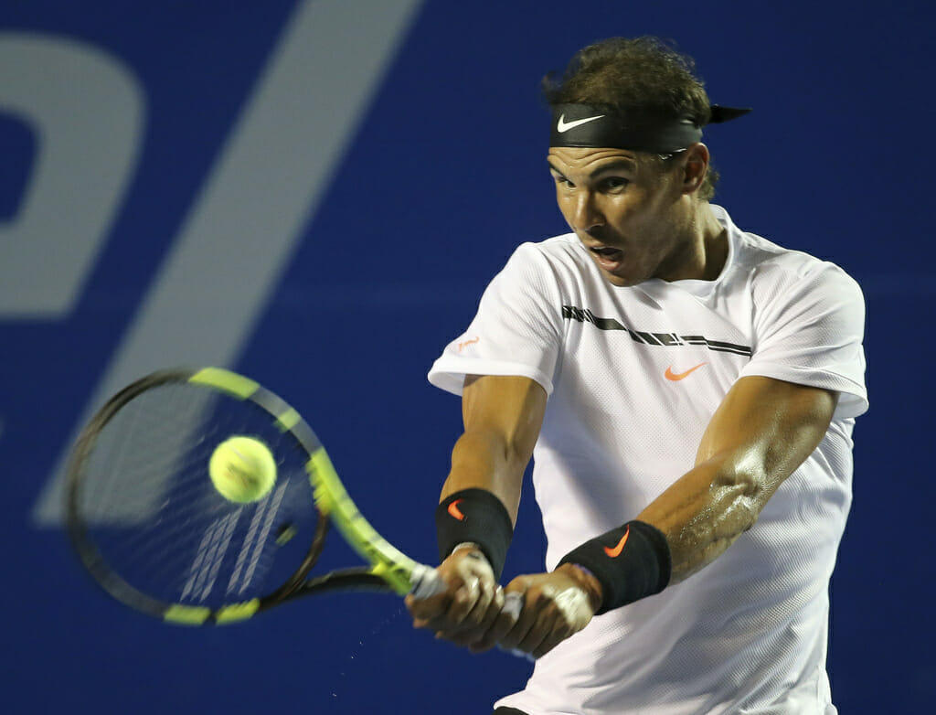 Rafael Nadal ha ganado tres veces el torneo de Acapulco