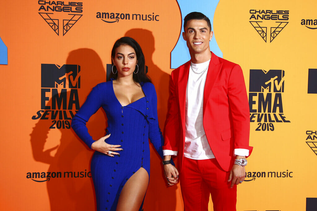 Georgina Rodríguez and Ronaldo cause a sensation every time they attend a red carpet