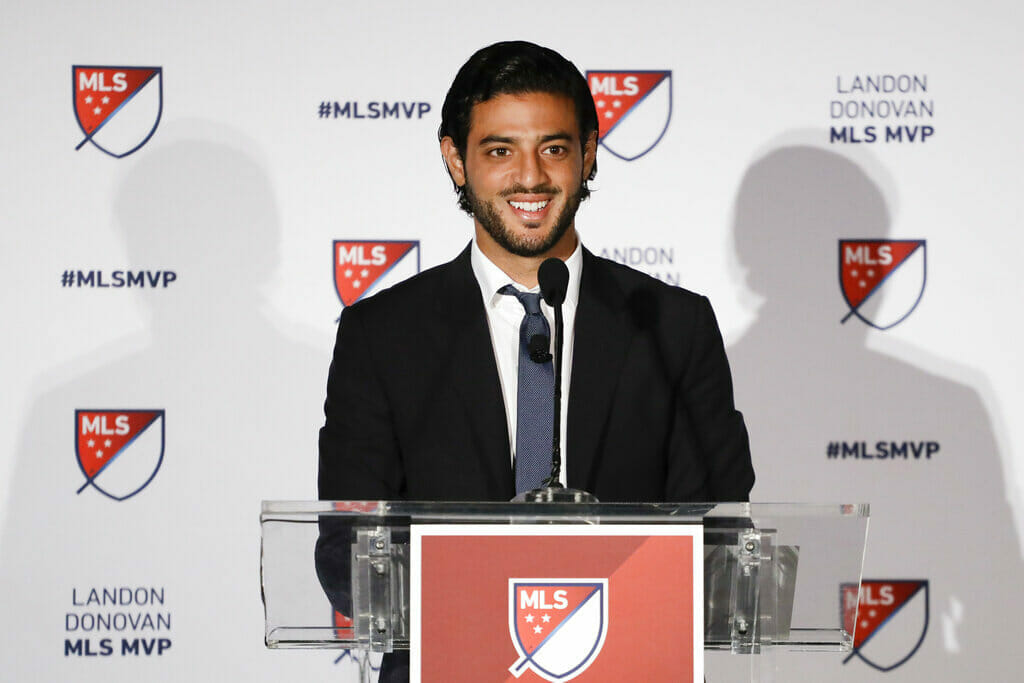 Carlos Vela is one of the best strikers in MLS history