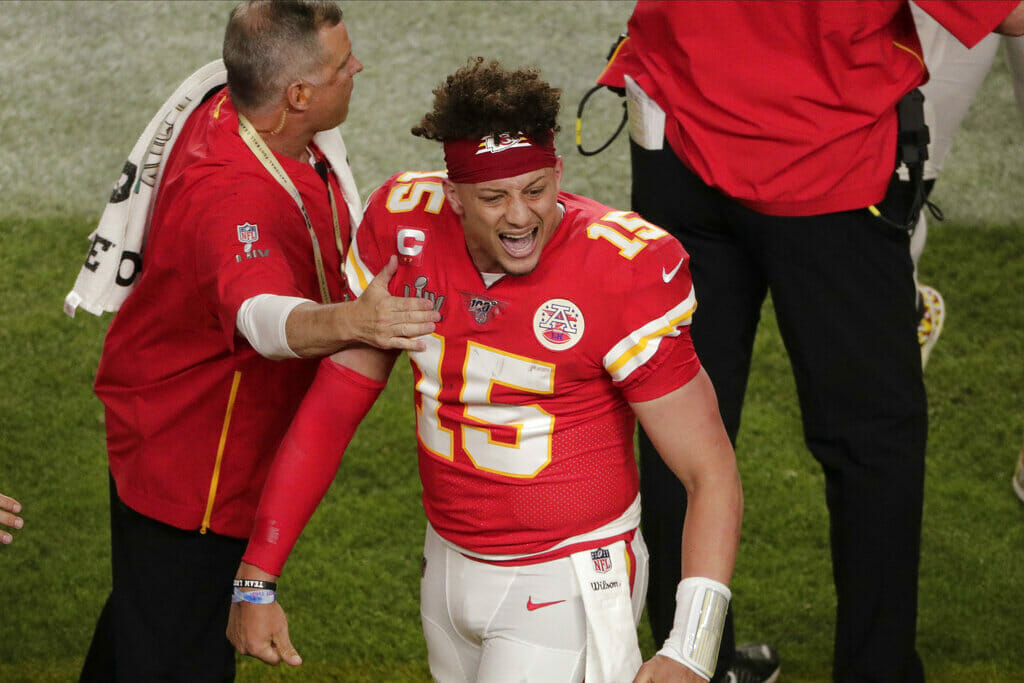 Patrick Mahomes es una de las estrellas jóvenes de la NFL