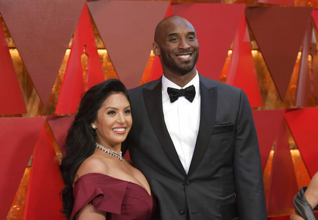 Vanessa Bryant acompañó a Kobe Bryant a los Premios Oscar 2018