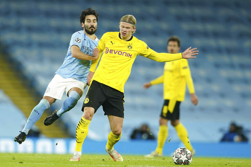 Erling Haaland jugará en la Premier League con Manchester City