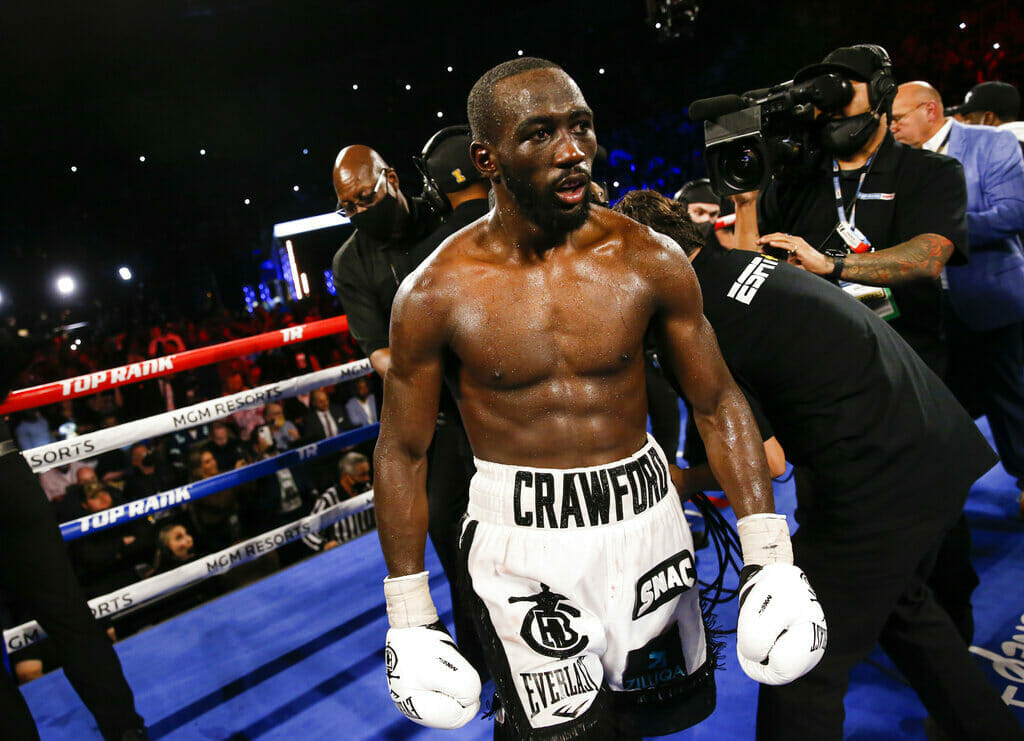 Terence Crawford has 38 professional boxing victories to date