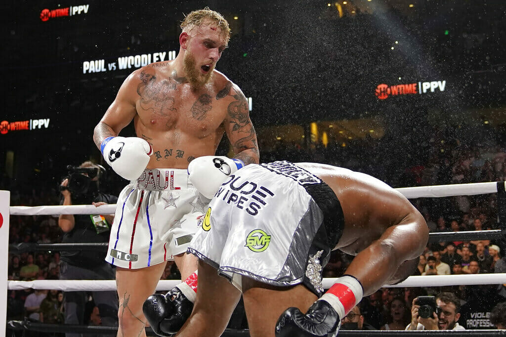 Jake Paul has a 5-0 boxing record.