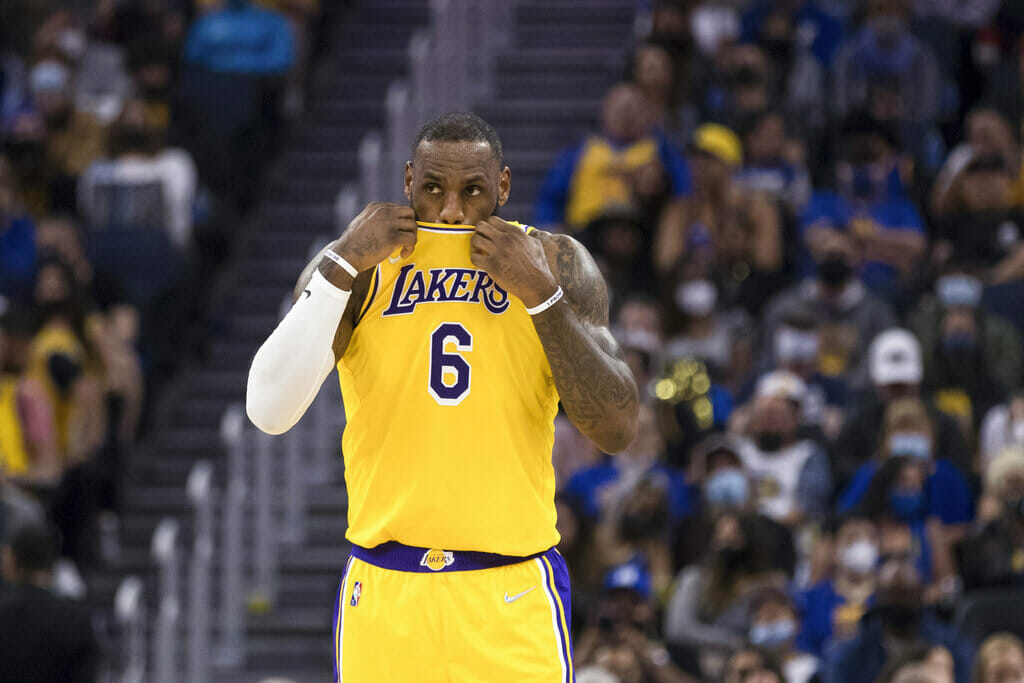 LeBron James is the great star of the Lakers