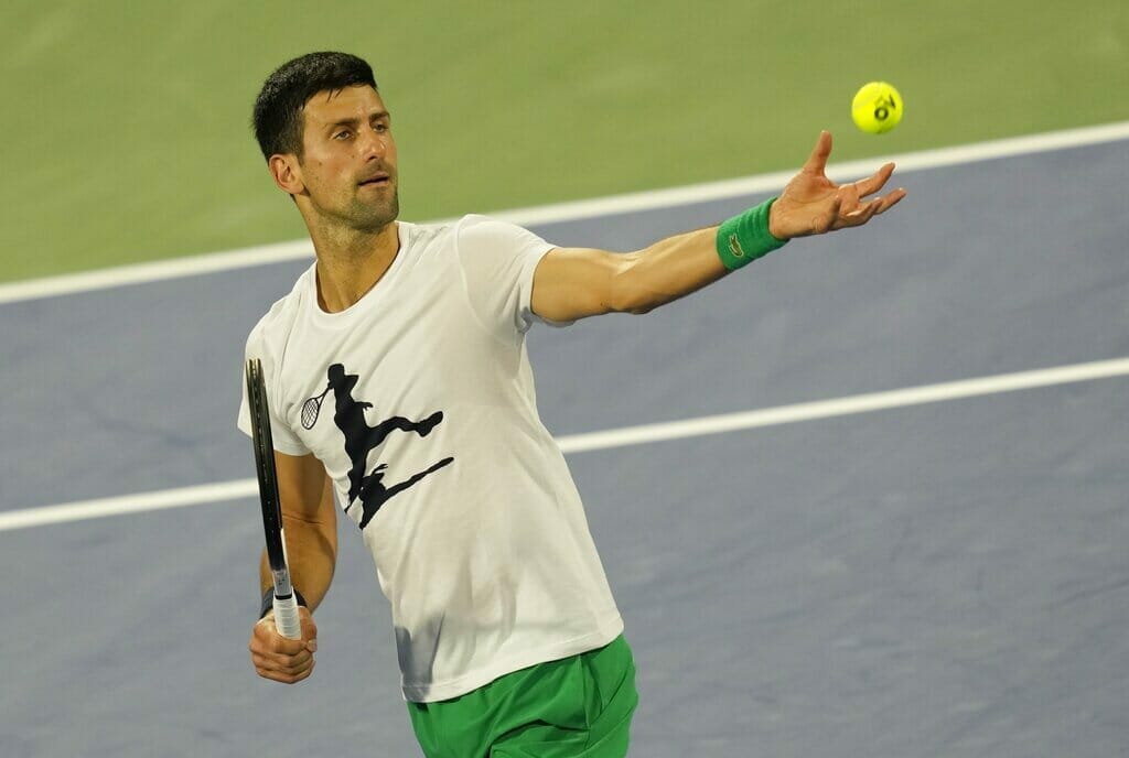 Novak Djokovic is the #1 tennis player in the world