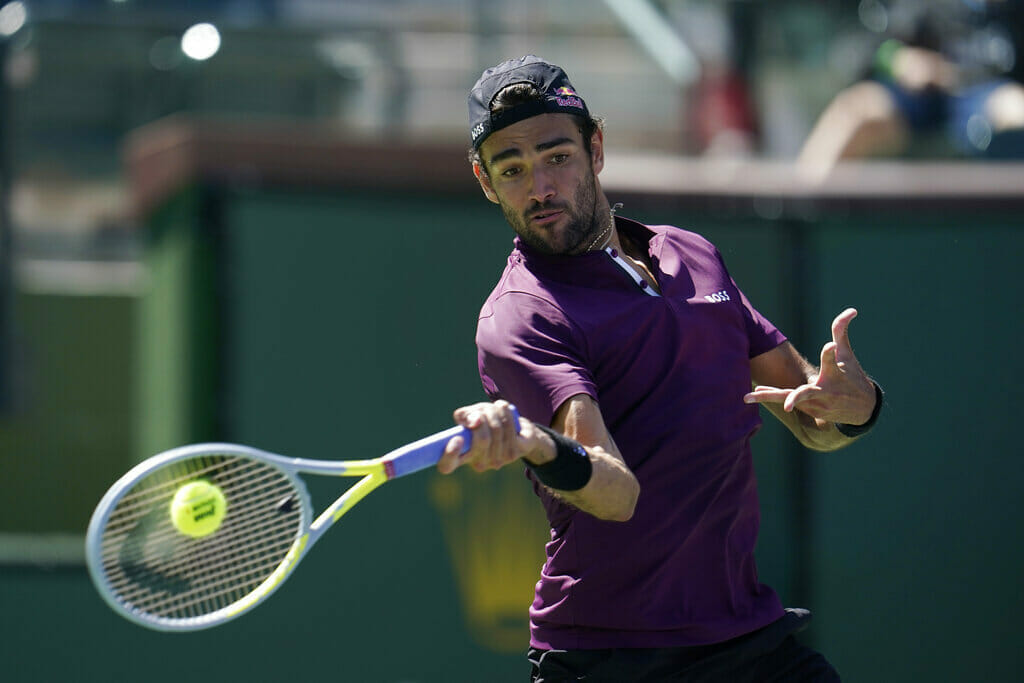 Matteo Berrettini es el actual número 6 de la ATP