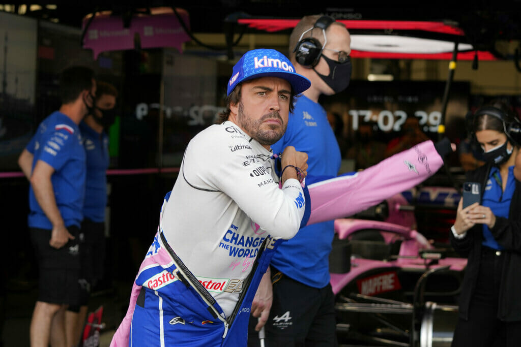 Fernando Alonso is one of the former champions competing in Formula 1 in 2022.