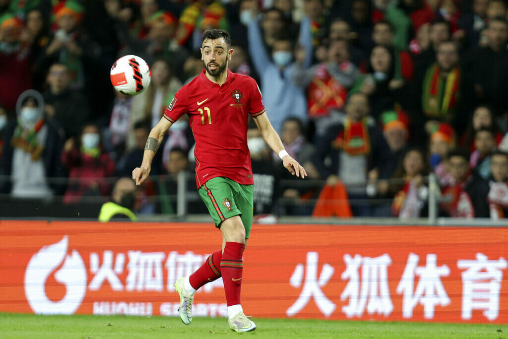 Bruno Fernandes le dio el pase a Portugal a Qatar 2022