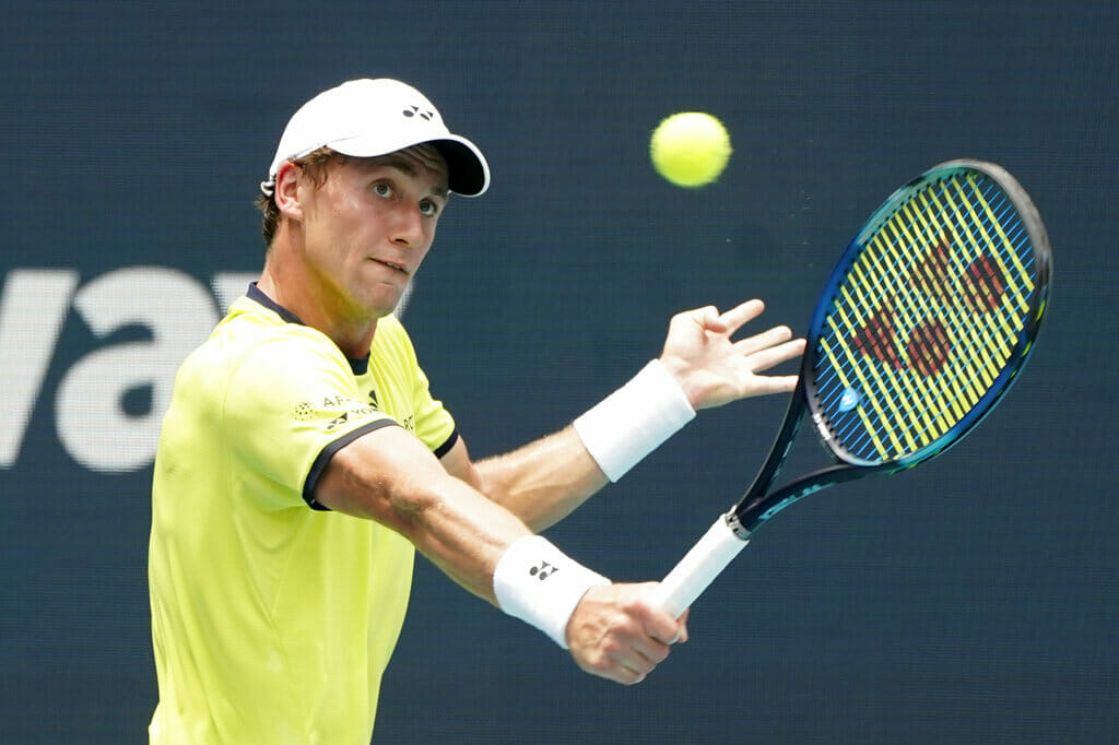 Casper Ruud lost in the final of the Miami Open