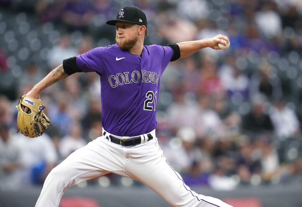 Kyle Freeland made his MLB debut with Rockies in 2017. 