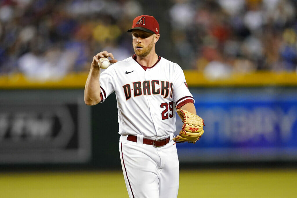 Merrill Kelly is one of the pitchers who put up MVP-worthy numbers in April.