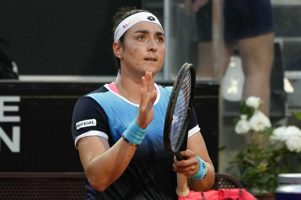 Ons Jabeur recientemente perdió en la final del WTA 1000 de Roma