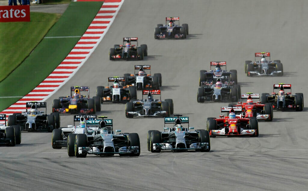 Formula 1 starts on March 20