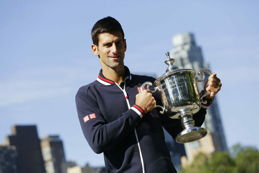 Novak Djokovic suma 20 títulos de Grand Slam