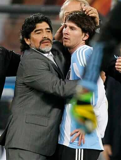 Diego Maradona is considered by many to be the greatest soccer player in history.