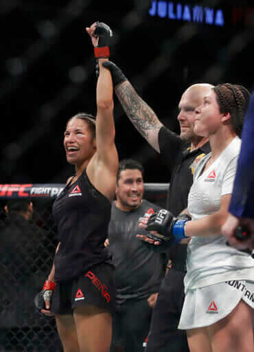 Julianna Peña consiguió una victoria importante en UFC en 2021