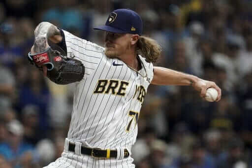 Josh Hader es el mejor cerrador zurdo de la MLB