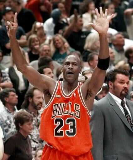 Jordan ganó 6 títulos de NBA