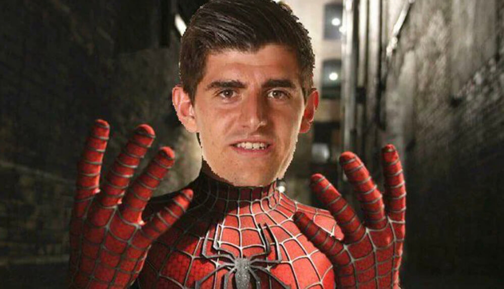 Courtois protagonizó uno de los mejores memes de la final de Champions League