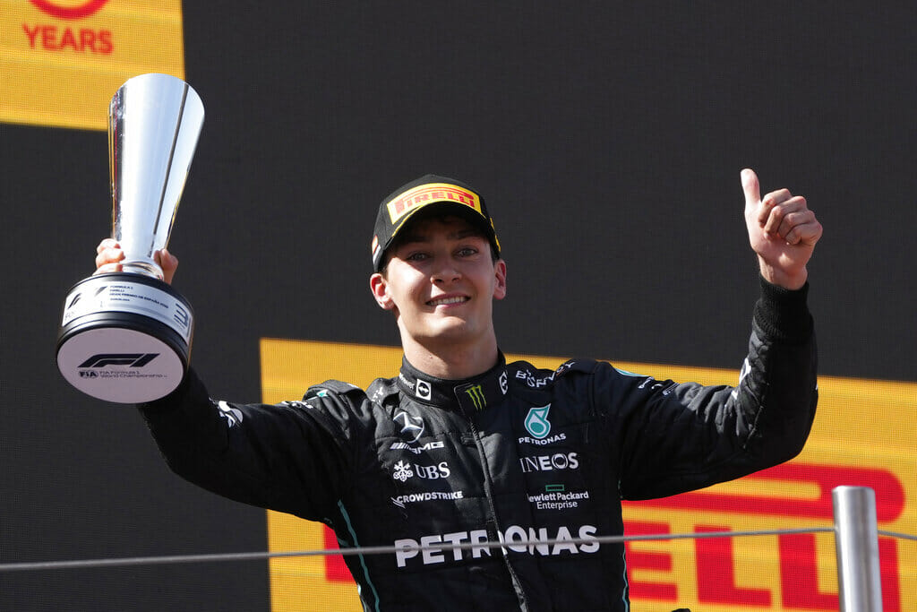 George Russell de Mercedes - GP de España