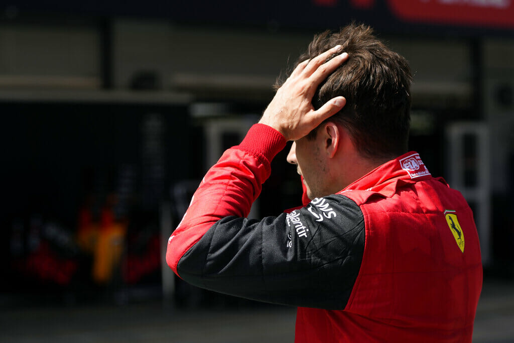 Ferrari's Charles Leclerc - Spanish GP