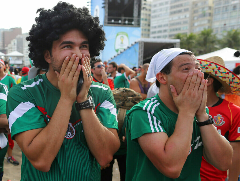 Aficionados Selección Mexicana - quinto partido