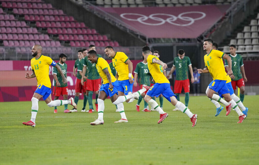 Selección Mexicana vs Selección Brasileña