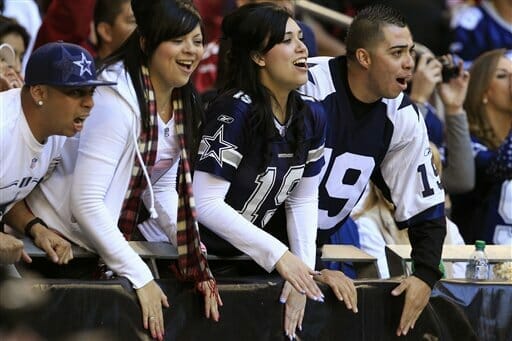 Best NFL Fans - Dallas Cowboys