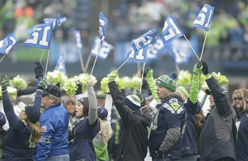 Best NFL Fans - Seattle Seahawks