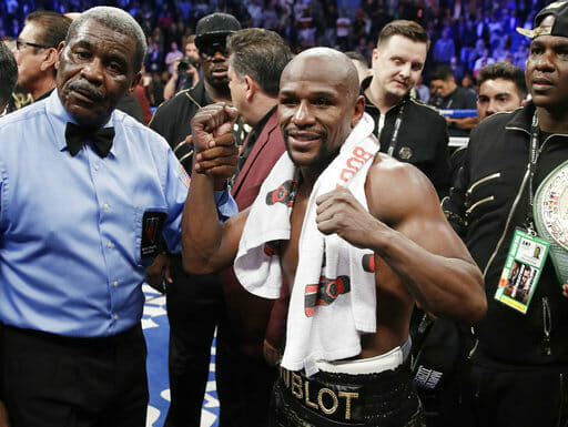 Floyd Mayweather Jr. would fight one more time in 2022