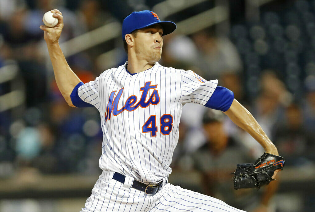 Jacob deGrom - Favoritos para Líder de Ponches en la MLB durante 2022