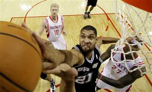 Más Bloqueos en la Historia - Tim Duncan 