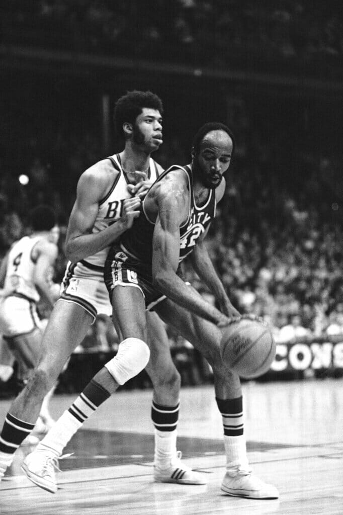 Golden State Warriors Greatest Players - Lew Alcindor, Kareem Abdul-Jabbar, Nate Thurmond