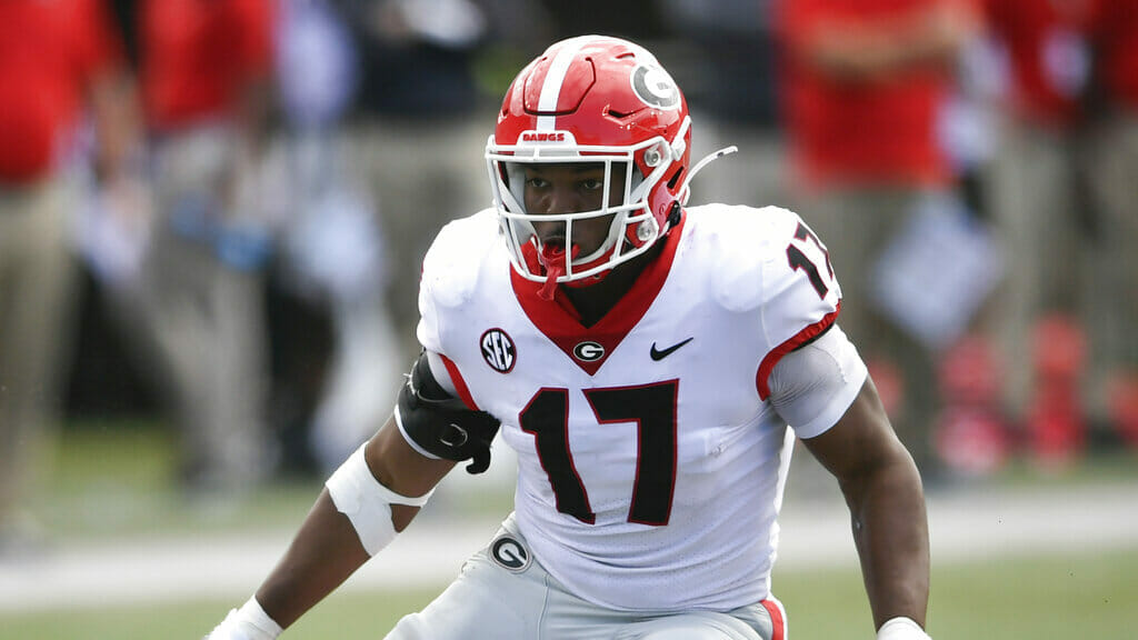 Nakobe Dean - 2022 NFL Mock Draft Predictions and Picks by JefeBet