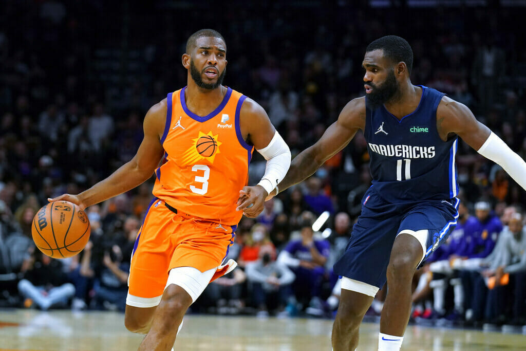 Chris Paul, Tim Hardaway Jr. - Phoenix Suns vs Dallas Mavericks