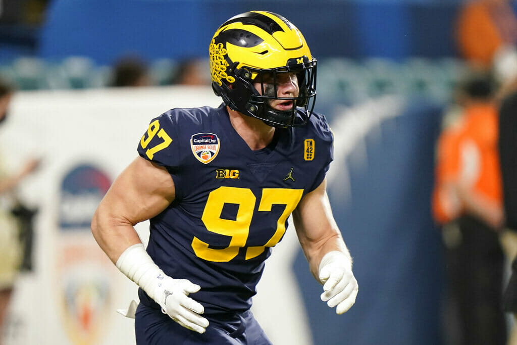 Aidan Hutchinson - NFL Mock Draft Expert Predictions and Picks 2022