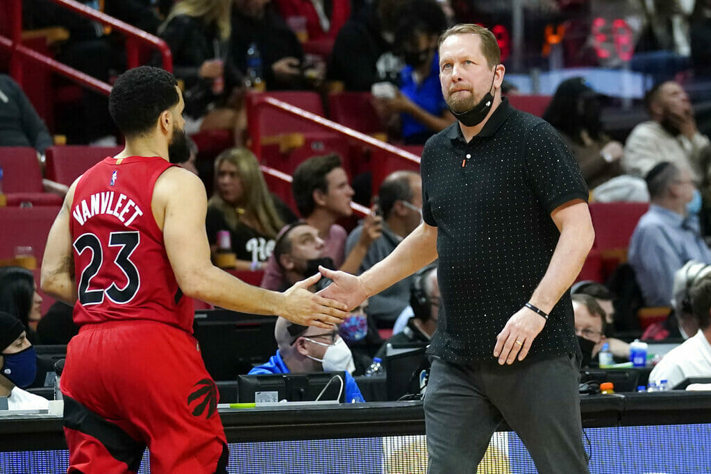 Fred VanVleet, Nick Nurse - Nick Nurse is the leading candidate for the Los Angeles Lakers.