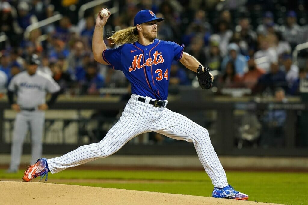 Noah Syndergaard no tendrá límite de innings con los Angels en 2022 (2)