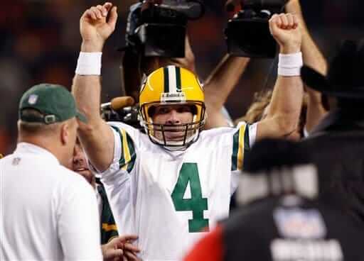 pases de touchdown - Brett Favre