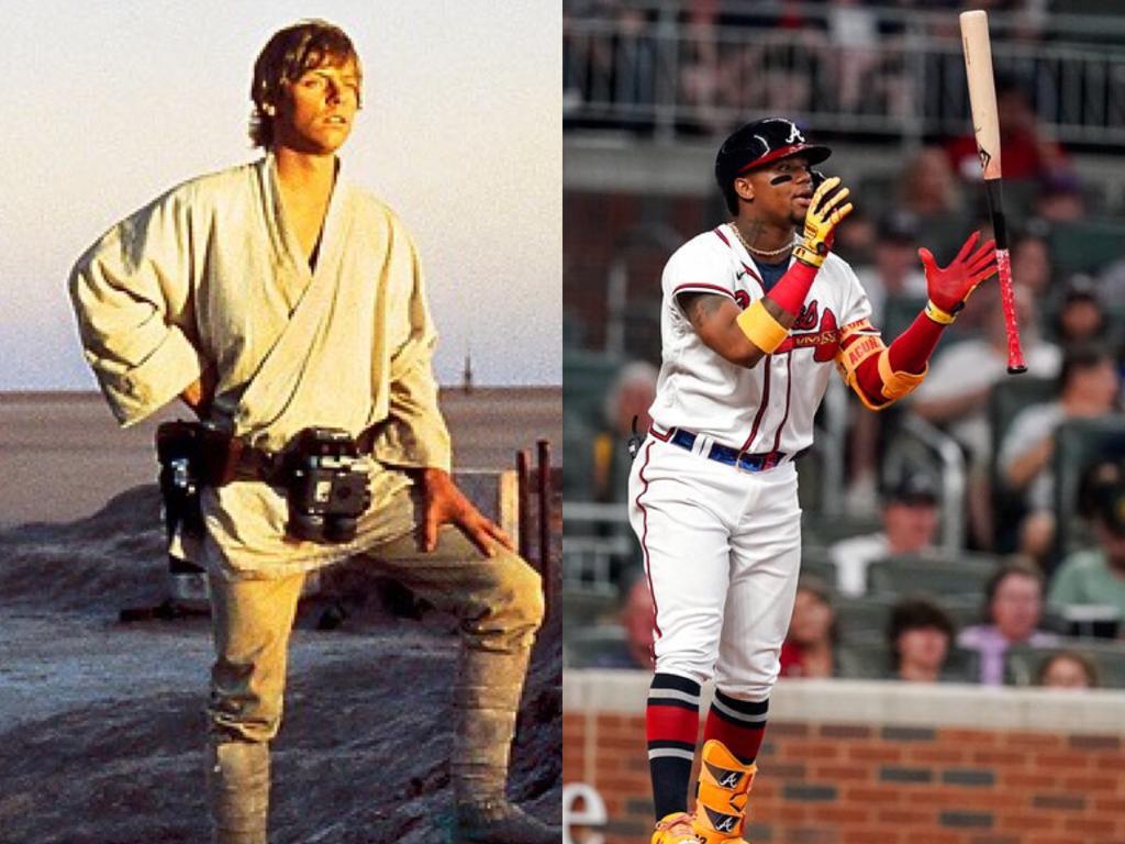 Ronald Acuña Jr. - Star Wars characters if they were athletes in real life