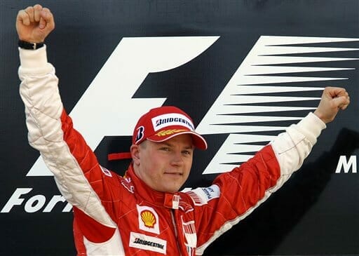 Best Formula 1 Ferrari drivers of all time - Kimi Räikkönen 
