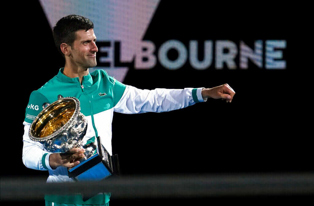 Tenistas Mejor Pagados 2021 - Novak Djokovic