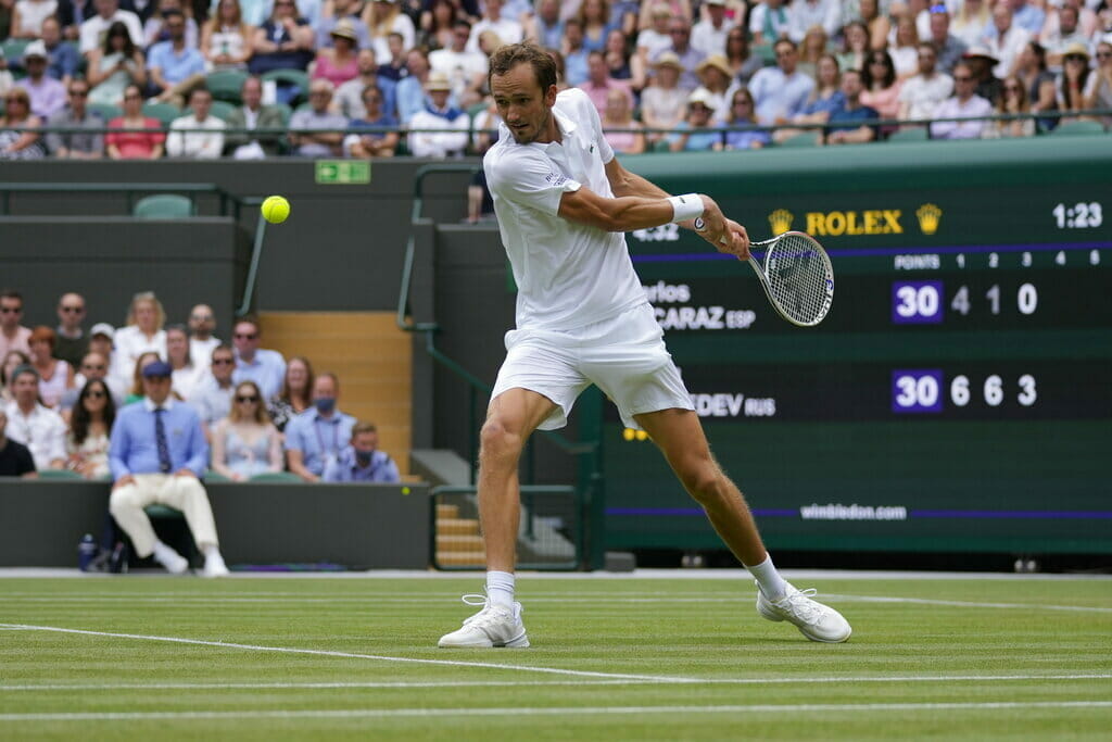 Daniil Medvedev - Wimbledon prohíbe participación de tenistas rusos y bielorrusos en 2022