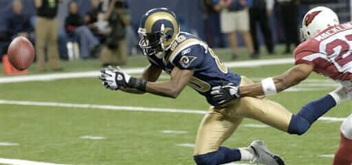 yardas recibidas - Isaac Bruce