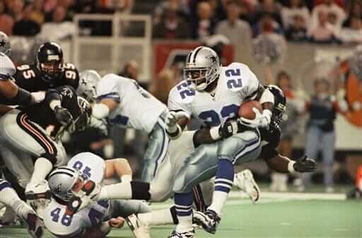 yardas terrestres - Emmitt Smith