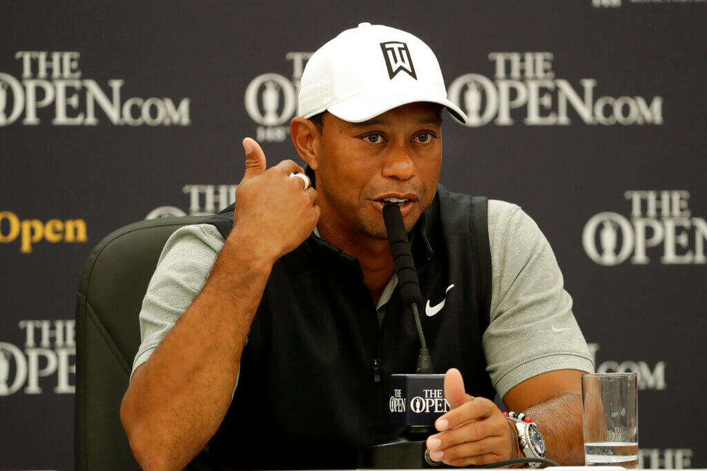 Tiger Woods es 15 veces ganador de eventos Majors